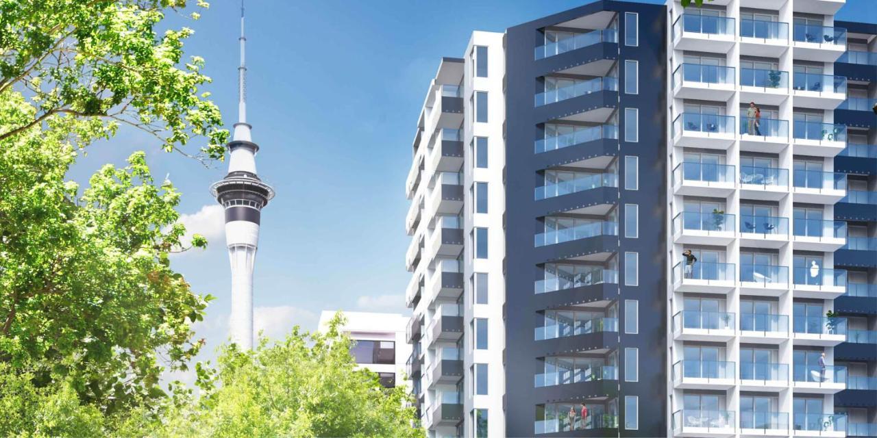 The Sail Apartment On Vincent Auckland Exterior foto
